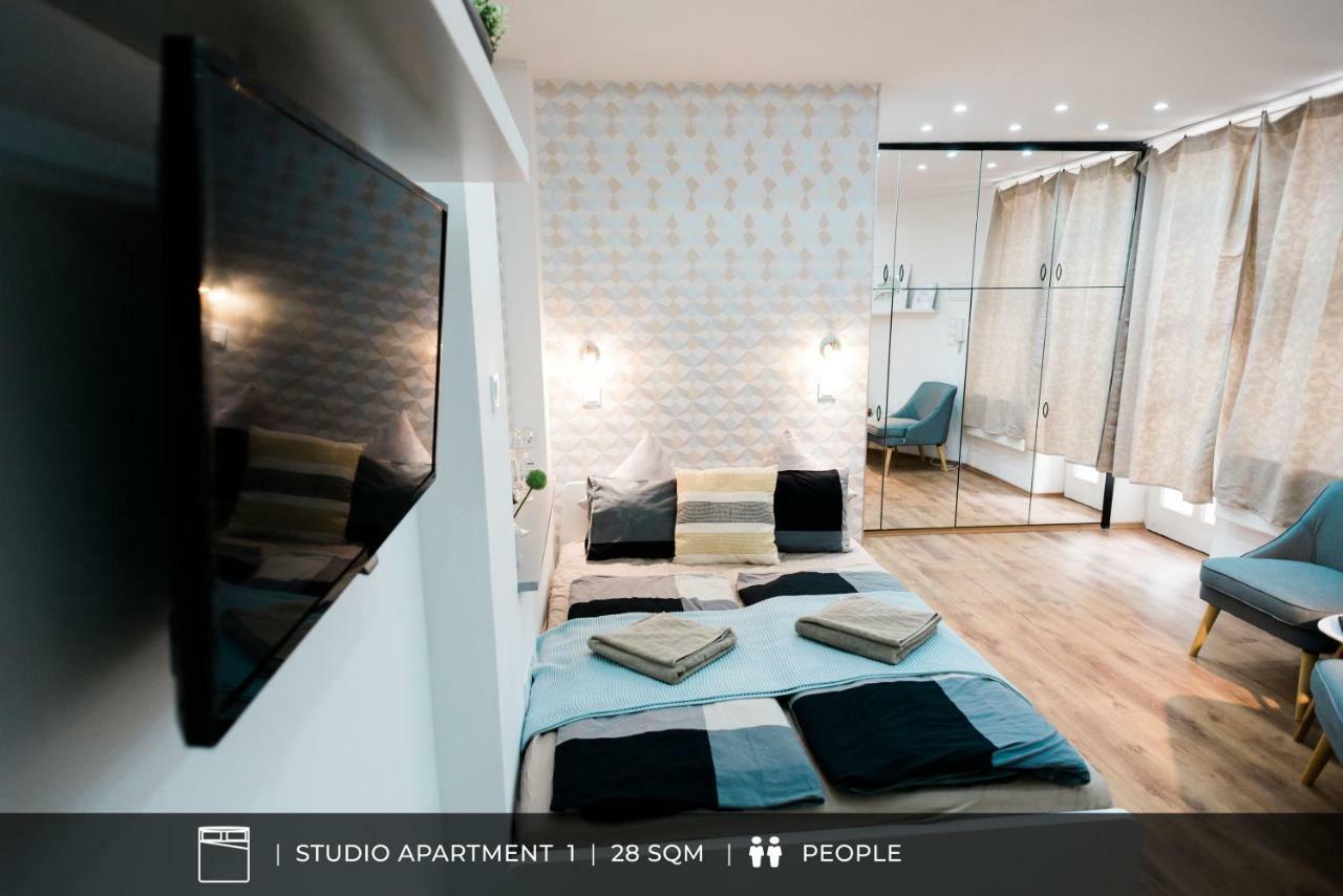 D.Five City Studio Regi Posta Budapest Eksteriør billede