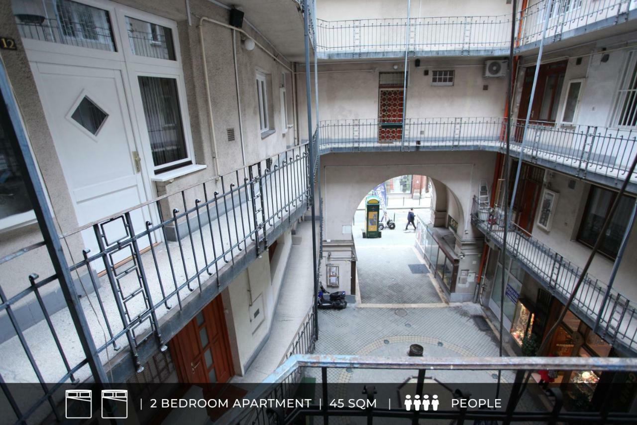 D.Five City Studio Regi Posta Budapest Eksteriør billede